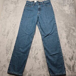 Full Blue 90724 Relaxed Fit Jeans Mens 32 Blue Denim Straight Leg Pockets NWT